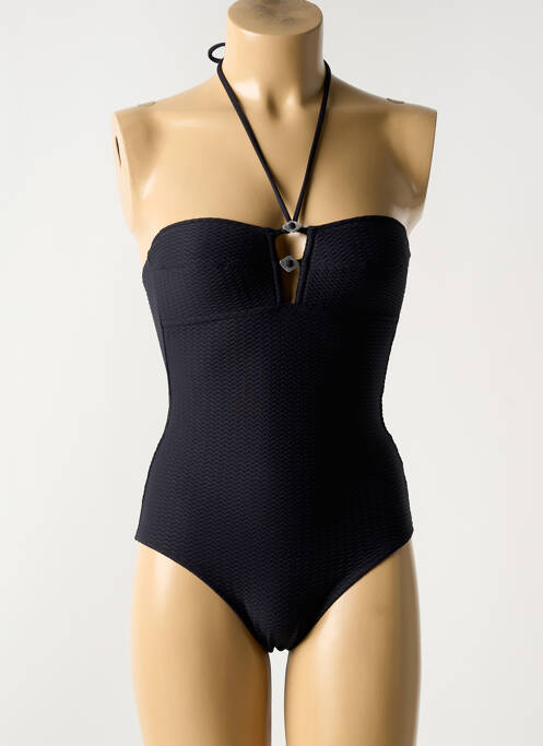 Costum de baie dintr-o singură piesă negru ANTIGEL femeie