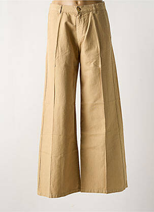 Pantalon larg bej HAPPY femeie