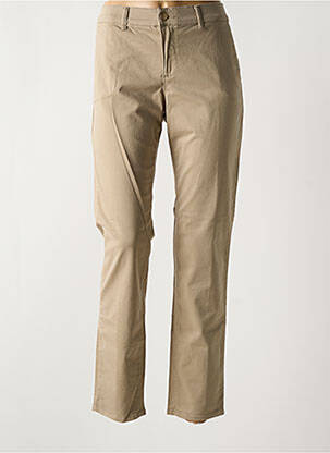 Pantalon chino maro HAPPY femeie