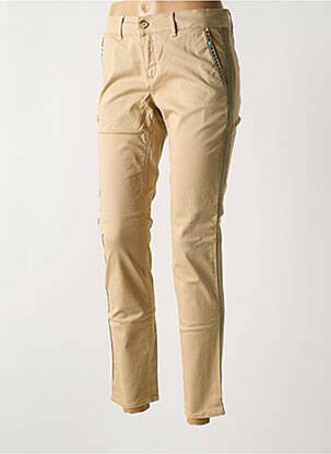 Pantalon chino bej HAPPY femeie