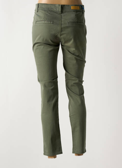 Pantalon chino verde HAPPY femeie