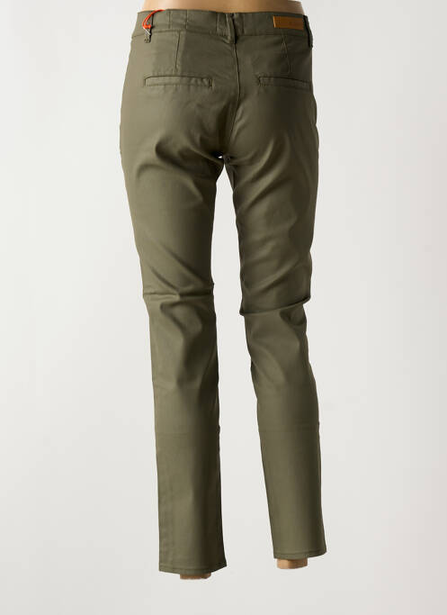 Pantalon chino verde HAPPY femeie