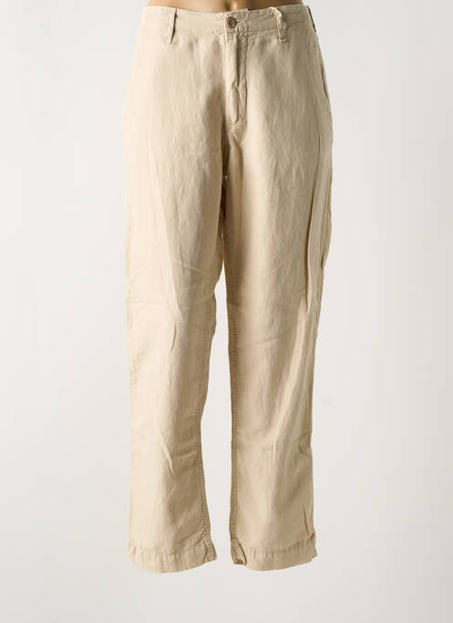 Pantalon drept bej HARTFORD femeie