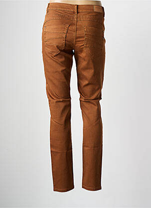 Pantalon drept elasticitate mărime normală maro CREAM femeie