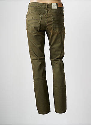 Pantalon drept elasticitate mărime normală verde CREAM femeie