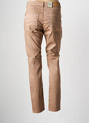 Pantalon drept elasticitate mărime normală cafe deschis CREAM femeie