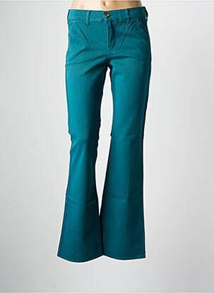 Pantalon evazat albastru HAPPY femeie