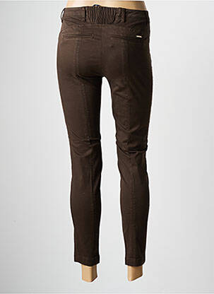 Pantalon 7/8 elasticitate mărime normală maro LIU JO femeie