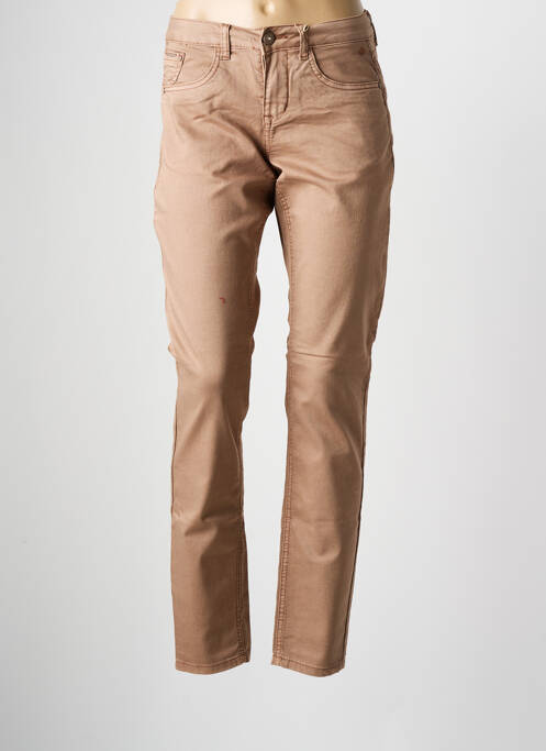 Pantalon drept maro deschis CREAM femeie