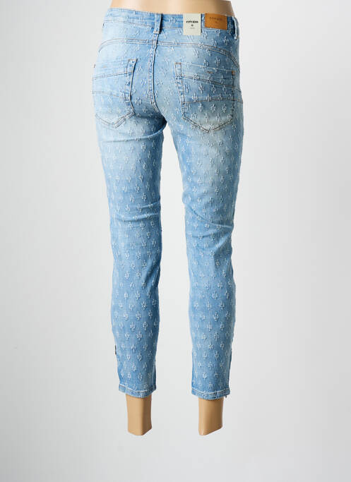 Blugi cu croială slim albastru CREAM femeie