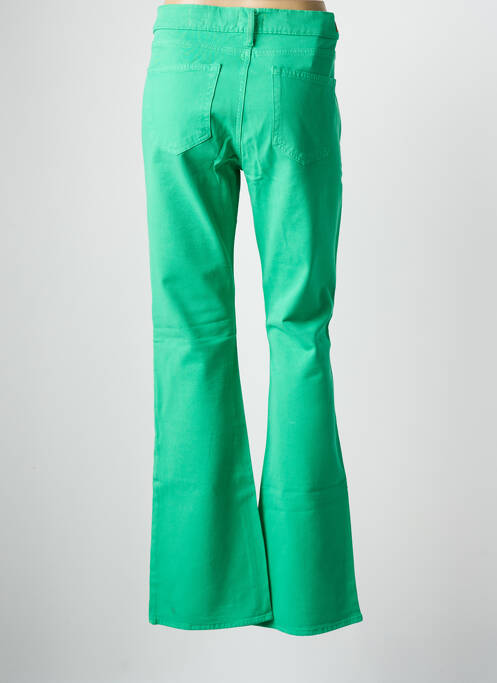 Pantalon evazat verde HAPPY femeie