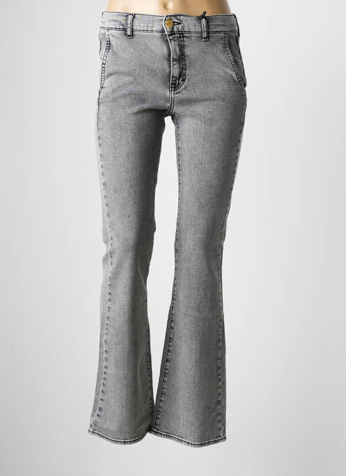 Blugi cu croială evazată gri HAPPY femeie