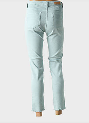 Blugi cu croială slim elasticitate mărime normală albastru deschis DENIM STUDIO femeie