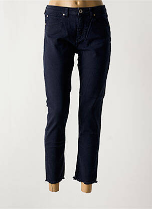 Blugi cu croială slim albastru închis DENIM STUDIO femeie