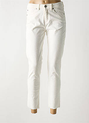 Pantalon 7/8 elasticitate mărime normală bej DENIM STUDIO femeie