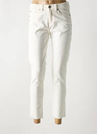 Pantalon 7/8 elasticitate mărime normală bej DENIM STUDIO femme