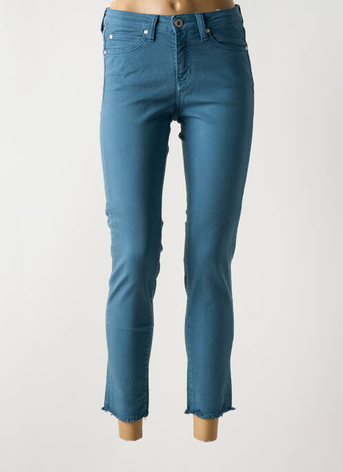 Blugi cu croială slim albastru DENIM STUDIO femeie