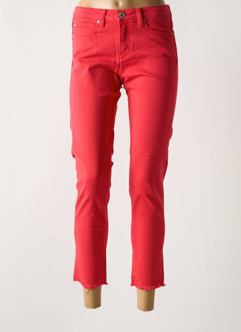 Blugi cu croială slim roșu DENIM STUDIO femeie