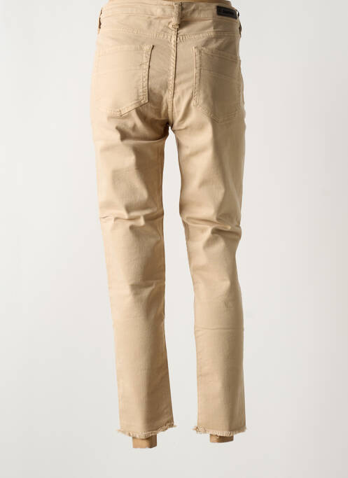 Blugi cu croială slim bej DENIM STUDIO femeie