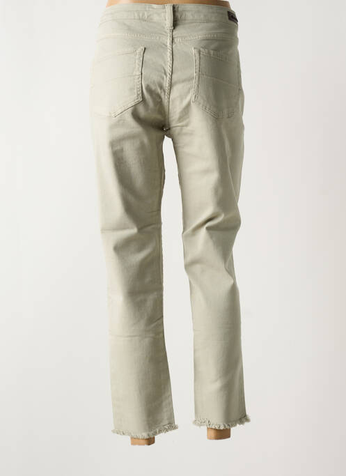 Blugi cu croială slim verde DENIM STUDIO femeie