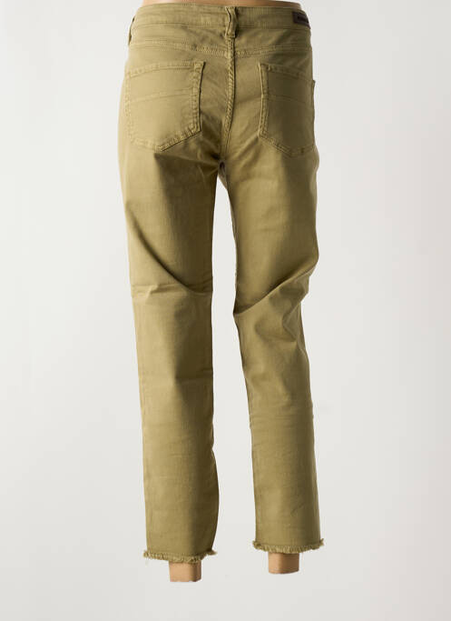 Blugi cu croială slim verde deschis DENIM STUDIO femeie