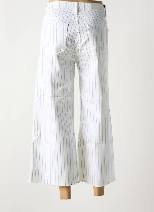 Blugi cu croială evazată alb DENIM STUDIO femeie