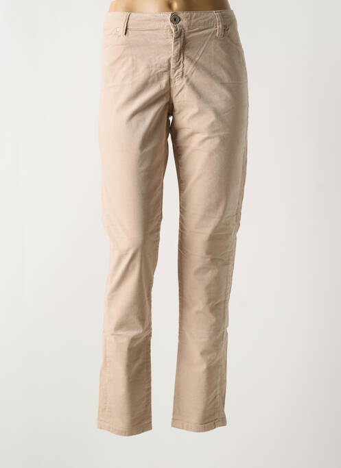 Blugi cu croială slim bej închis DENIM STUDIO femeie