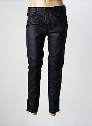 Pantalon slim elasticitate mărime normală negru FIVE femeie