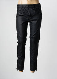 Pantalon slim elasticitate mărime normală negru FIVE femeie