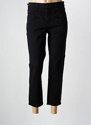 Blugi cu croială dreaptă negru FIVE femeie