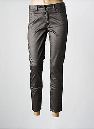 Pantalon slim maro FIVE femeie
