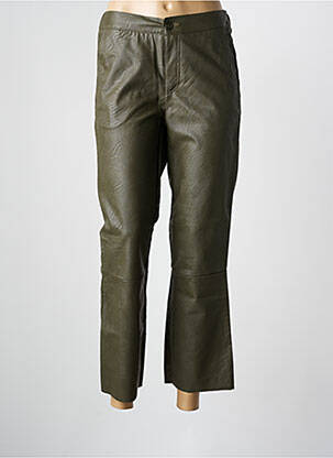 Pantalon drept verde FIVE femeie