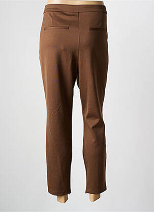 Pantalon 7/8 elasticitate mărime normală maro YAYA femeie