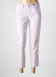 Pantalon 7/8 elasticitate mărime normală violet FREEMAN T.PORTER femeie