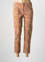Pantalon 7/8 elasticitate mărime normală portocaliu LA PETITE FRANCAISE femeie