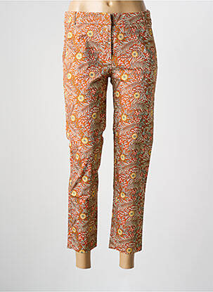 Pantalon 7/8 portocaliu LA PETITE FRANCAISE femeie