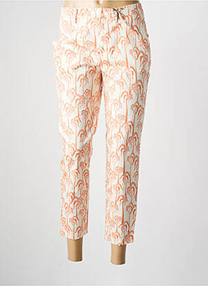 Pantalon 7/8 elasticitate mărime normală portocalie SCOTCH & SODA femeie