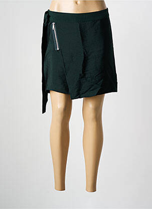 Fustă scurtă croială dreaptă verde SCOTCH & SODA femeie