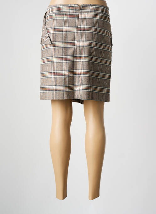 Fustă scurtă maro YAYA femeie