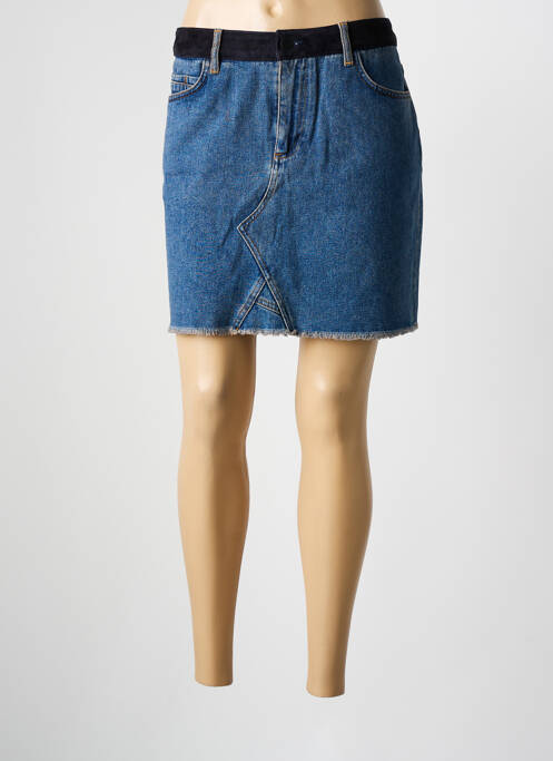Fustă scurtă albastru YAYA femeie