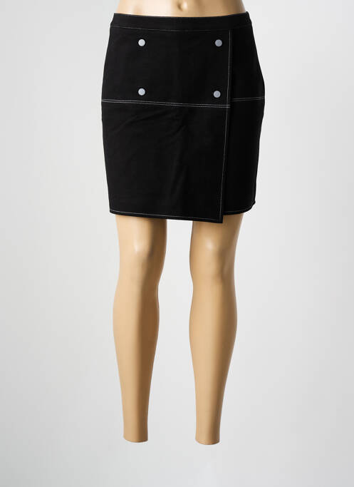 Fustă scurtă negru YAYA femeie