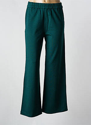 Pantalon larg buzunare mărime normală verde ZILCH femeie