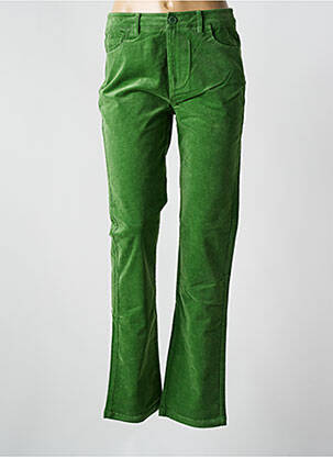 Pantalon slim elasticitate mărime normală verde ZILCH femeie
