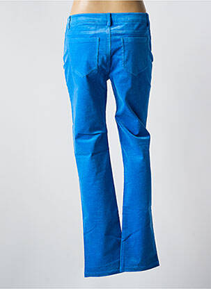 Pantalon slim elasticitate mărime normală albastru ZILCH femeie