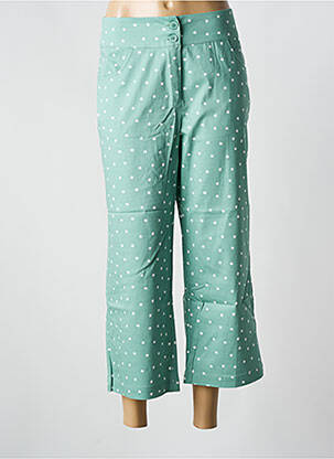 Pantalon 7/8 verde ZILCH femeie