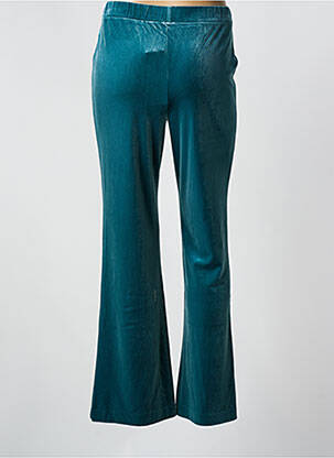 Pantalon evazat elasticitate talie înaltă verde YAYA femeie