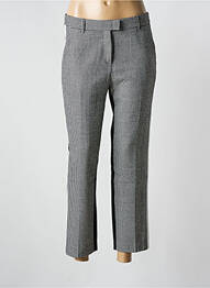 Pantalon 7/8 elasticitate mărime normală negru IDANO femeie