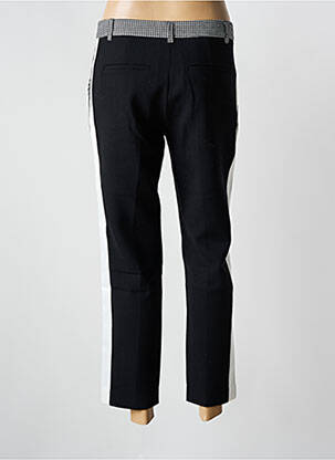 Pantalon 7/8 elasticitate mărime normală negru IDANO femeie