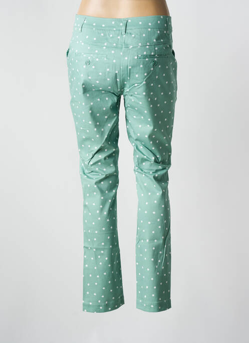 Pantalon chino țesătură poplin mărime normală verde ZILCH femme