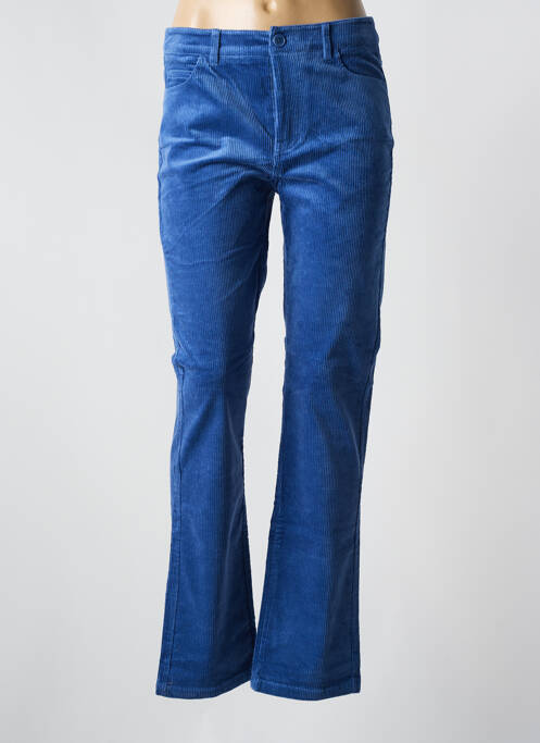 Pantalon slim albastru ZILCH femeie